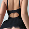 Wholesale Embroidery Woman Underwear Set Sexy Erotic Hollow out Lingerie