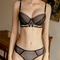 2025 New Sexy French Underwear Ultra-Thin Set Lace for Women Bra Wholesale Lingerie