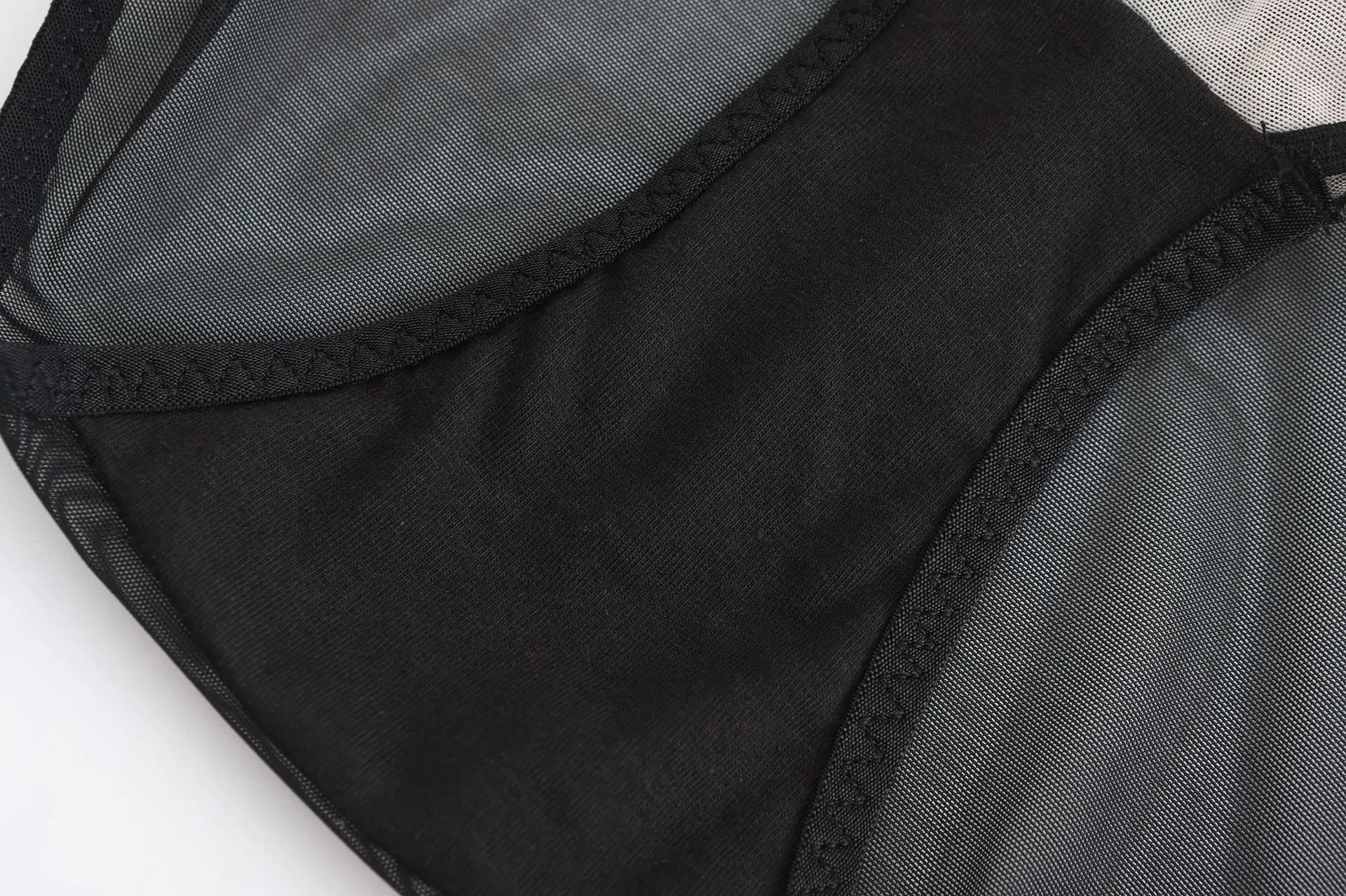 2025 Mesh Embroidery Contrasting Color Lace Seduction Lace for Women Soft Bra Breathable Ultra-Thin Set Sexy Underwear Lingerie