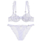 Ultra-Thin French Embroidery Lace Romantic for Women Soft Sexy Bra Set Underwear Lingerie