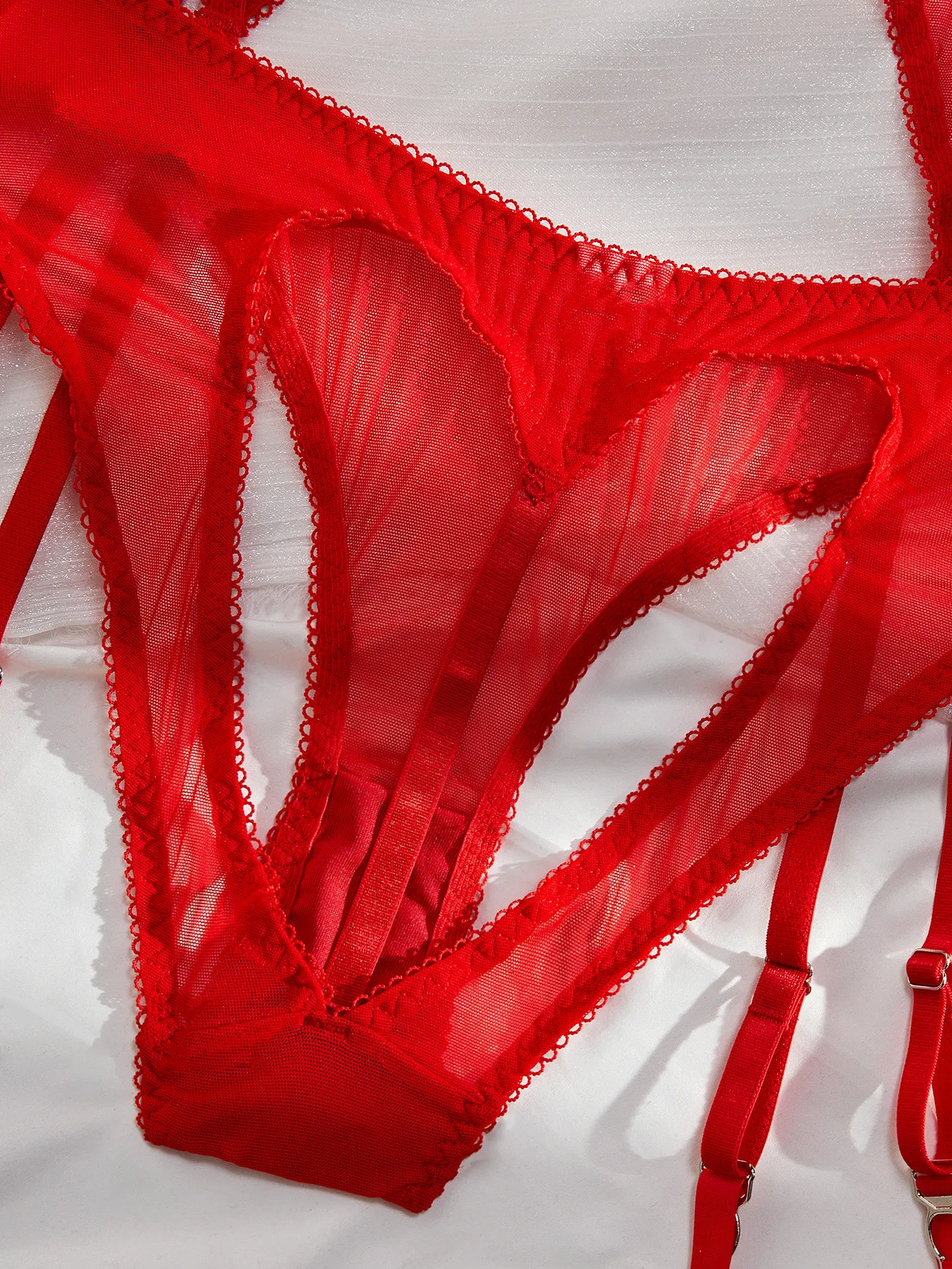 Sexy Open Cup Underwear Set for Woman Wholesale Tassel Nipple Covers Lingerie