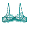 2025 French Embroidery Lace Trim Sexy Breathable Gathering for Women Soft Bra Breathable Ultra-Thin Set Sexy Underwear Lingerie