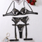 Wholesale Floral Embroidery Lace Underwear Set Sexy See-Through Woman Newest Lingerie