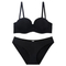 Wholesale Smooth Strapless Seamless Gathering Breathable for Women Soft Bra Breathable Ultra-Thin Set Sexy Underwear Lingerie