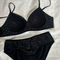 New Wholesale French Anti-Sagging Breathable Deep V-Neck Gathering for Women Soft Bra Ultra-Thin Set Sexy Underwear Lingerie
