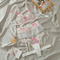 Wholesale See-Through Underwear Set for Woman Sexy Embroidery Lace Bow Tie Lingerie