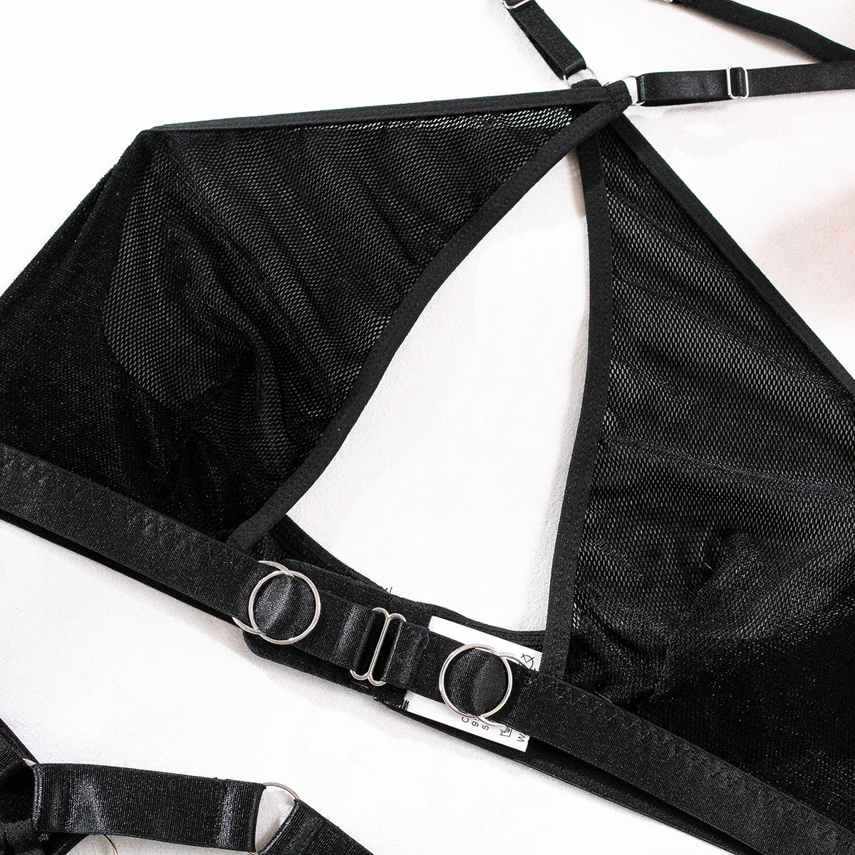 Wholesale Hollow out New Bra Panty Set Sexy Woman Solid Color Woman 2PCS Lingerie