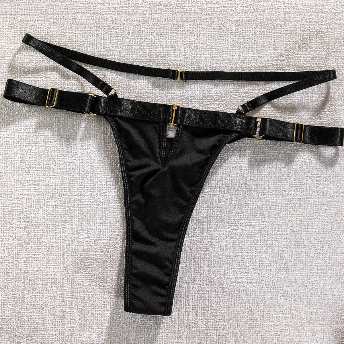 Sexy Underwear New Bra Panty Set Underwear Wholesale Metal Woman's 4PCS Lingerie