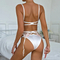 Sexy Erotic Ultra-Thin Garter Belt Women Underwear Hot Selling Flower Embroidery Lace Lingerie