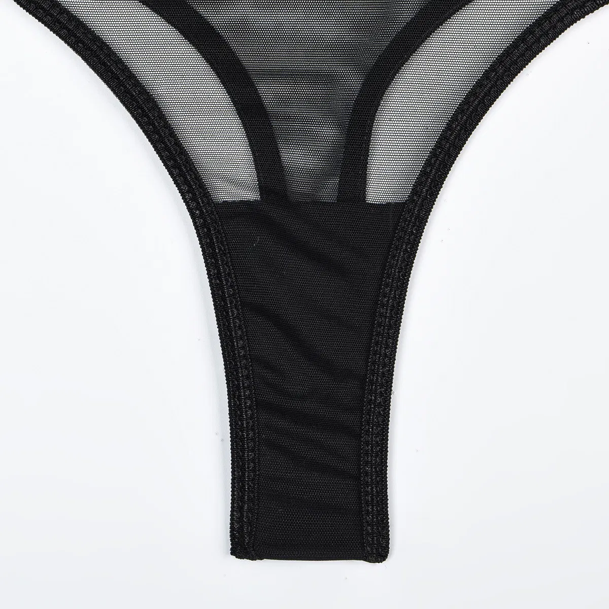 Wholesale Breathable Underwear Set for Woman New Erotic Transparent Mesh Lingerie