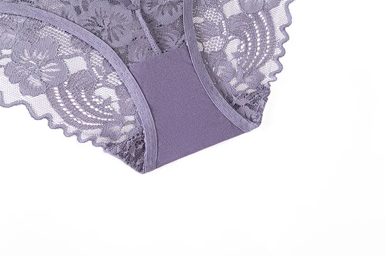 Hot Sell French Ultra-Thin Transparent Lace Bra Set Underwear Lingerie