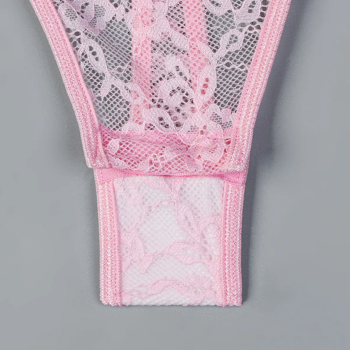 Wholesale Embroidered Elastic Women's Underwear Set Sexy Garter Belt with Stockings Lingerie
