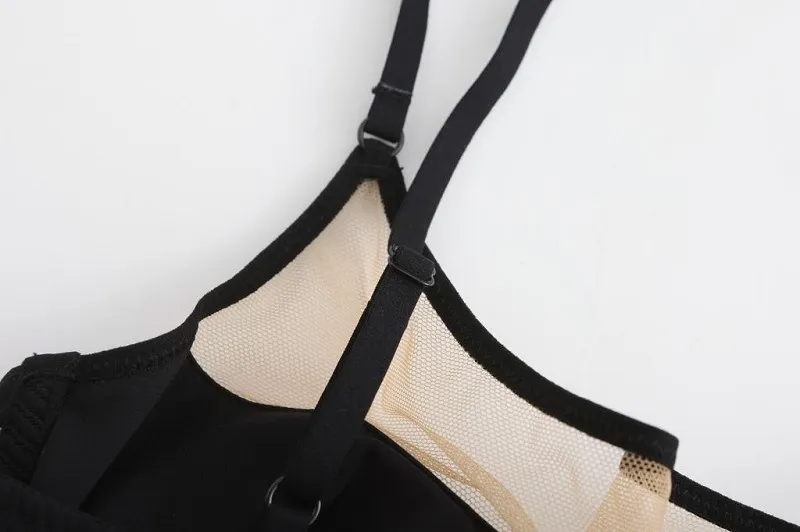 Wholesale Transparent Mesh for Women Soft Patchwork Smooth Seamless Breathable Ultra-Thin Bra Set Sexy Underwear Lingerie