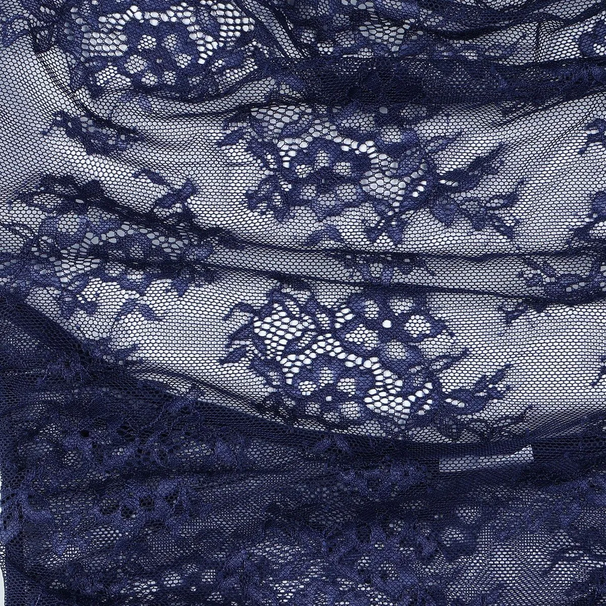 Sexy Neck Hanging Embroidered Lace Underwear Set Sexy See-Through Mesh Woman Lingerie