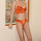 French Style U-Shaped Lace Seduction for Women Soft Bra Breathable Ultra-Thin Set Sexy Underwear Lingerie