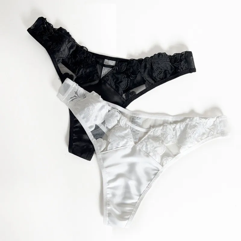 New Style French Ultra-Thin Rose Embroidery Lace Bra Set Romantic Sexy Underwear Wholesale Lingerie