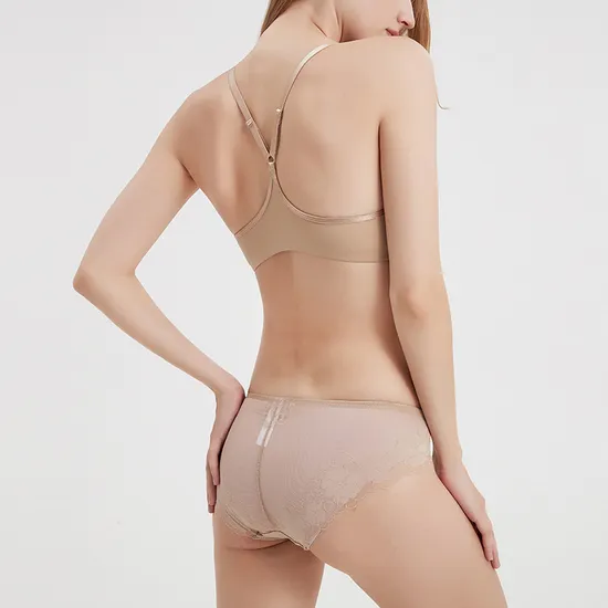 Wholesale Sexy French Ultra-Thin Bra Lace for Women Front-Buttoned Set Underwear Lingerie