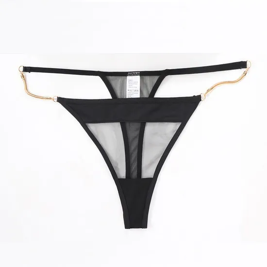 French Smooth See-Through Mesh Gathering Breathable for Women Soft Bra Breathable Ultra-Thin Thongs Set Sexy Underwear Lingerie