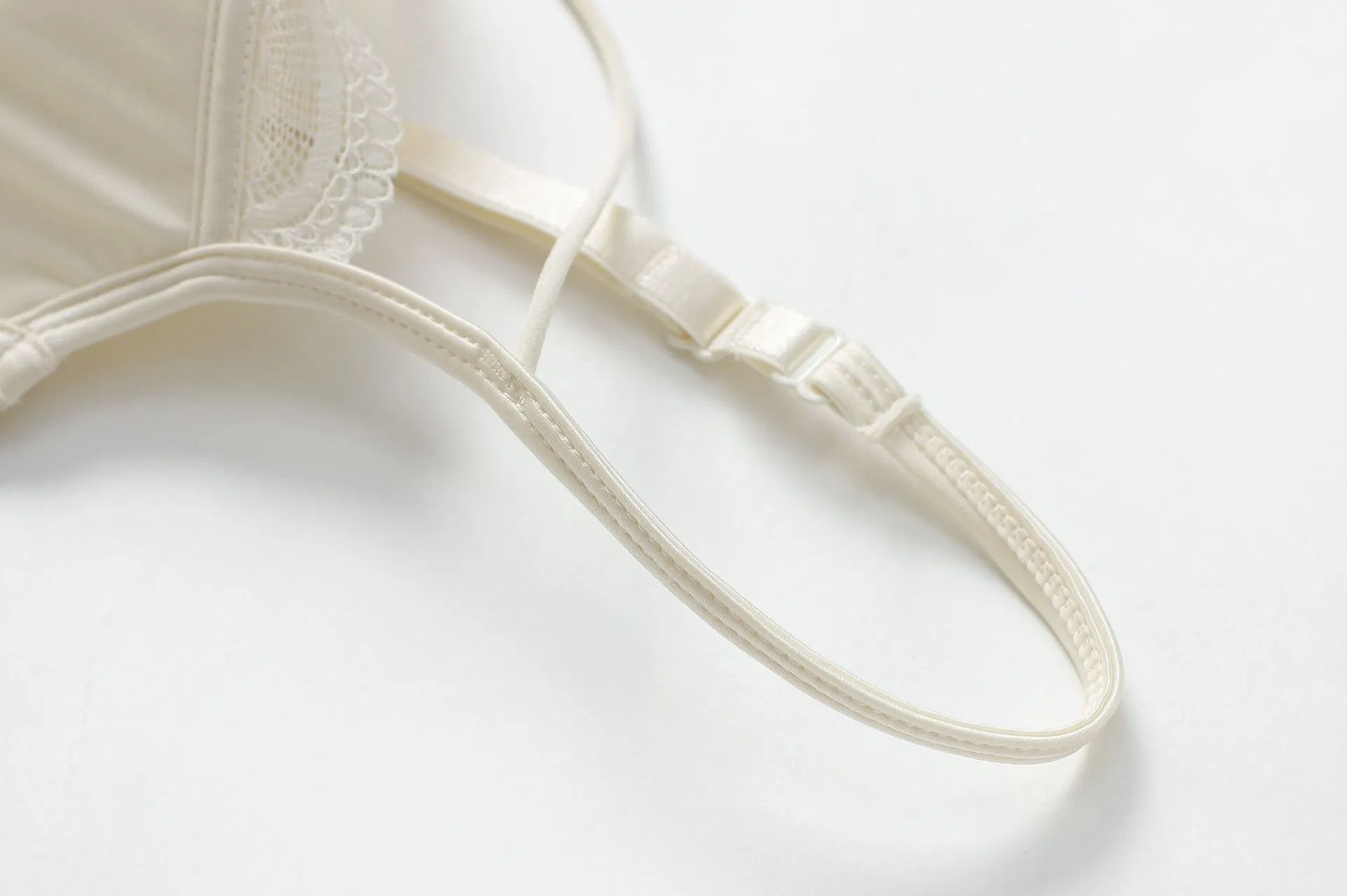 Wholesale Transparent Seduction Front Button for Women Soft Bra U-Shaped Breathable Ultra-Thin Set Sexy Underwear Lingerie