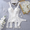 Wholesale Wide Strap Deep V Bow Decoration Bra Panty Sets Hot See-Through Lingerie