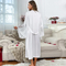 Sexy Long Sleeve Solid Color with Lace Sleepwear Wholesale Transparent Woman Nightwear