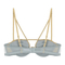 Wholesale French Style for Women Cotton Smooth Soft Steel Ring Sexy Breathable Backless Ultra-Thin Bra Set Underwear Lingerie