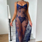 Wholesale Embroidered See-Through Mesh Underwear Set New Trend Woman Lingerie