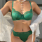 Hot Sell French Embroidery Lace Trim Breathable Ultra-Thin Seduction for Women Bra Set Underwear Sexy Lingerie
