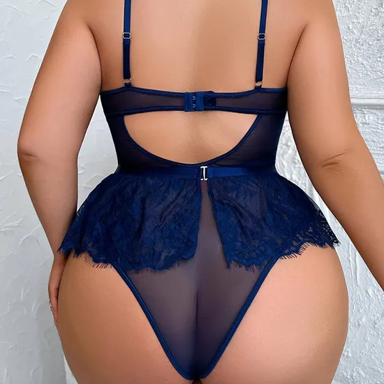 Sexy Embroidery Eyelash Lace Woman Bra Set New Erotic See-Through Lingerie