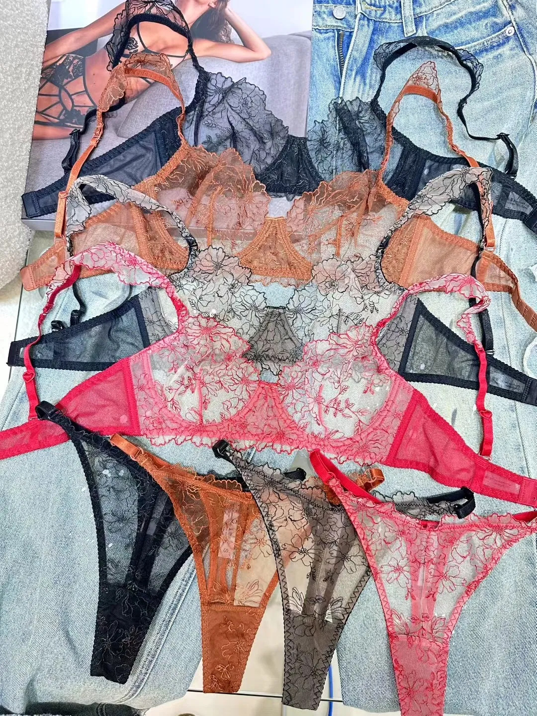2025 Wholesale Hot Sell Sexy Lingerie Set Underwear for Women