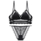 Wholesale Underwear French U-Shaped Triangular Cup Lace Ultra-Thin Romantic for Women Soft Sexy Bra Set Lingerie