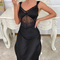 Sexy See Through Mesh Dress Sleepwear Hot Selling Embroidered Lace Suspender Woman Nightwear