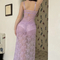Wholesale Perspective Mesh Embroidery Underwear Set Sexy Long Dress Woman Lingerie