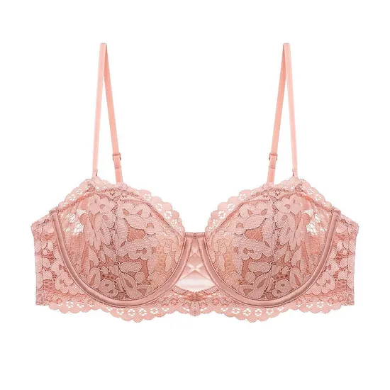 Hot Sell Sexy Embroidered Ultra-Thin Set for Women French Lace Soft Bra Underwear Lingerie
