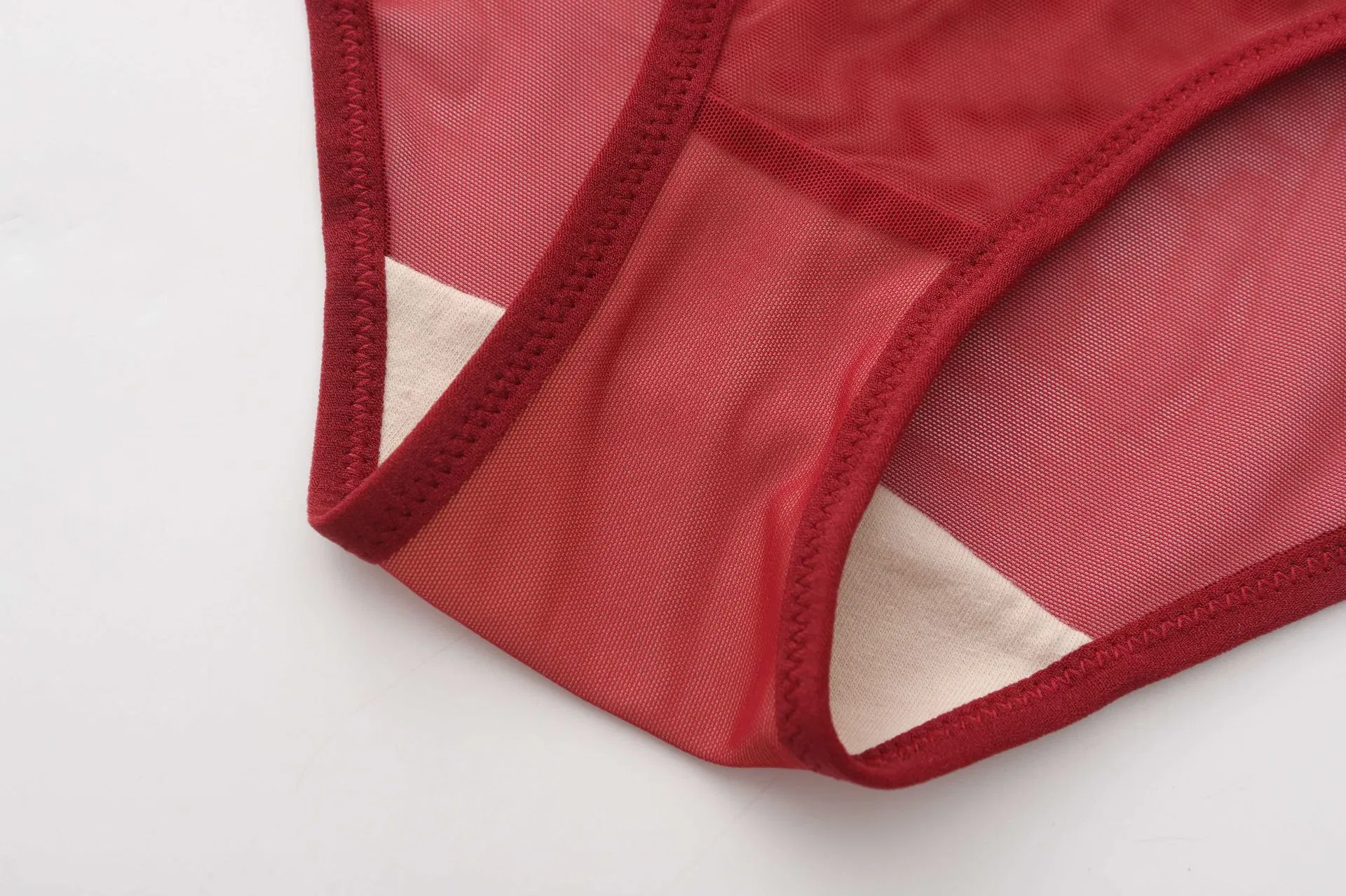 2025 Wholesale Mesh Gathering Ladies Breathable for Women Soft Bra Breathable Ultra-Thin Set Sexy Underwear Lingerie