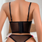 Wholesale 3D Heart Transparent Underwear for Woman New Fashion Ultra-Thin Lingerie