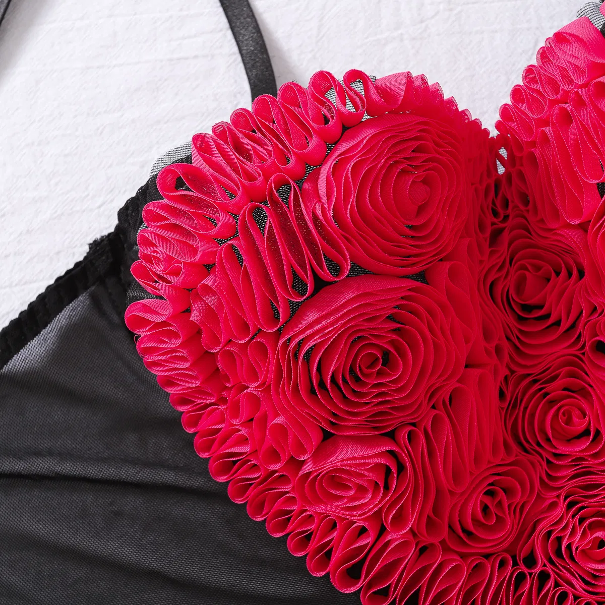 Wholesale 3D Heart Transparent Underwear for Woman New Fashion Ultra-Thin Lingerie