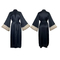 Sexy Satin Transparent Lace Woman Sleepwear Wholesale Long Sleeved Nightwear