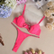 Sexy Hollow out Ultral-Thin 2PCS Underwear Set Wholesale See-Through Woman Lingerie