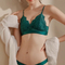 New Wholesale Seduction Triangular Cup Lace for Women Bra Breathable Ultra-Thin Sexy Underwear Set Lingerie