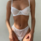 Wholesale See-Through Mesh Underwear Set Sexy Plus Size Woman's Lingerie