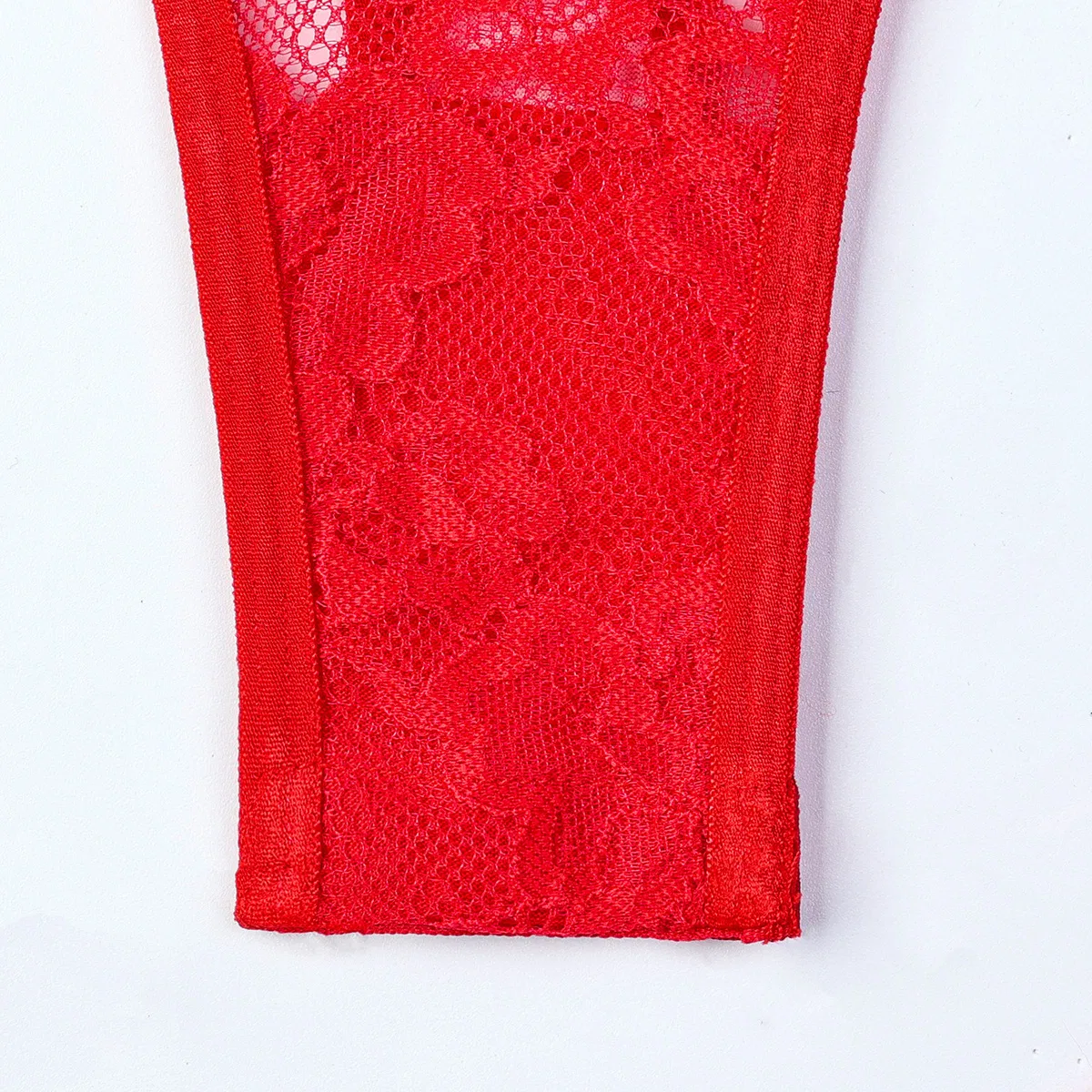 Wholesale Sexy PU Transparent Underwear Set Hot Erotic Bondage One Piece Lingerie