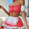 Sexy Maid See-Through Bra Set Wholesale Thin Short Skirt Woman Lingerie