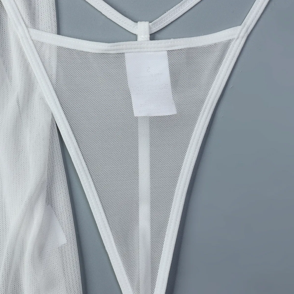 Wholesale Seductive Woman Bra Set Sexy Suspender Mesh See-Through Hollow out Lingerie