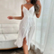 Wholesale Dress See-Through Rhinestone Nightgown Dresses Sexy V-Neck Nightwear