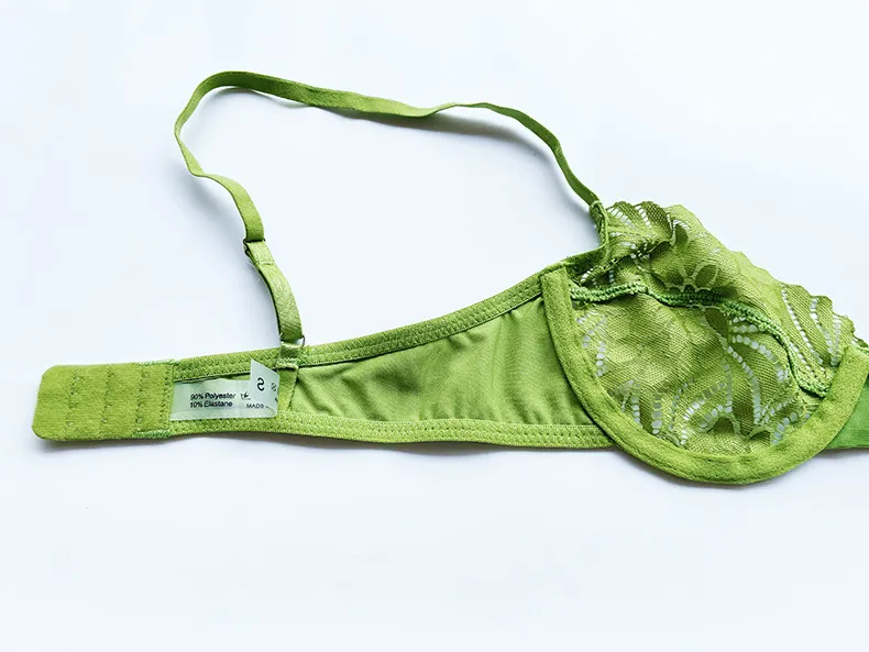 Wholesale French Style Sponge-Free Sexy Lace Breathable Backless Ultra-Thin for Women Bra Set Underwear Lingerie