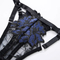 Wholesale Floral Embroidery Woman Bra Panty Set Sexy See-Through Garter Lingerie