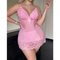 Hot Fashion See-Through Ultral-Thin Bra and Panty Set Sexy Plus Size Women's Lingerie