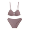 Wholesale French New Style Front Buttons Ultra-Thin Bra Set Sexy Underwaer Lingerie