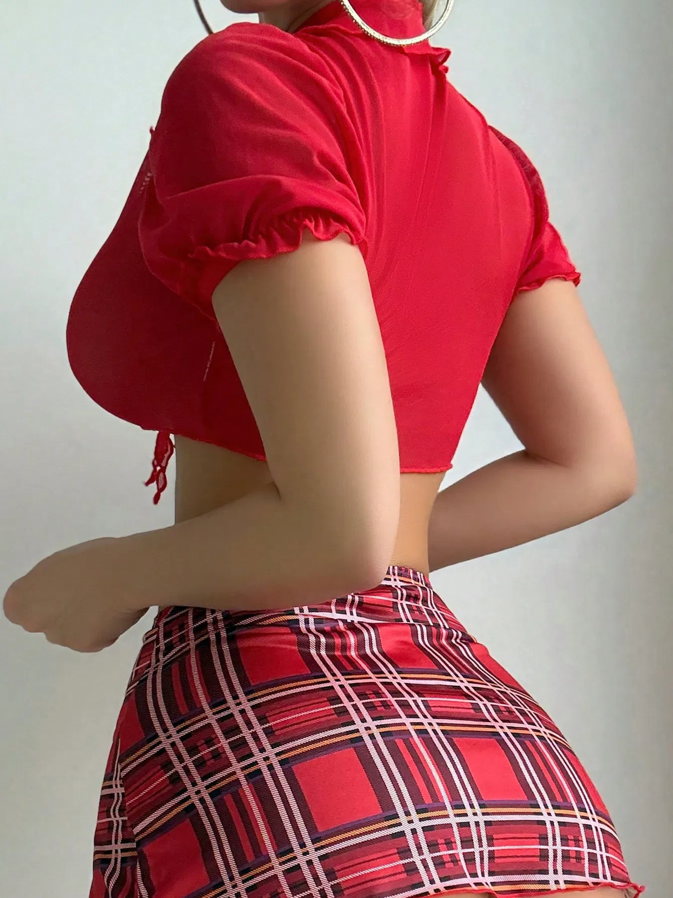Wholesale High Quality Mini Skirt Bra Set for Role Play Sexy Erotic Women's Lingerie